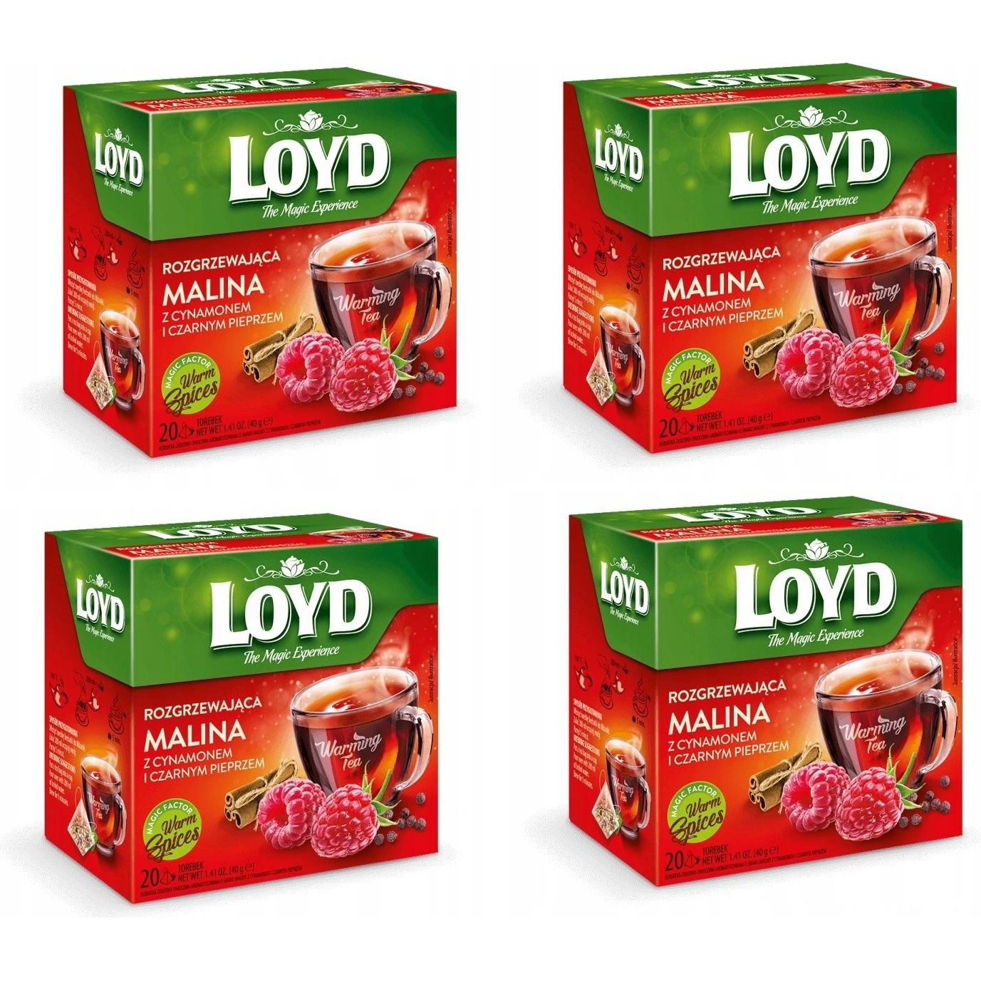 Loyd Tea Málna-Fahéj 20x2g (3103277)