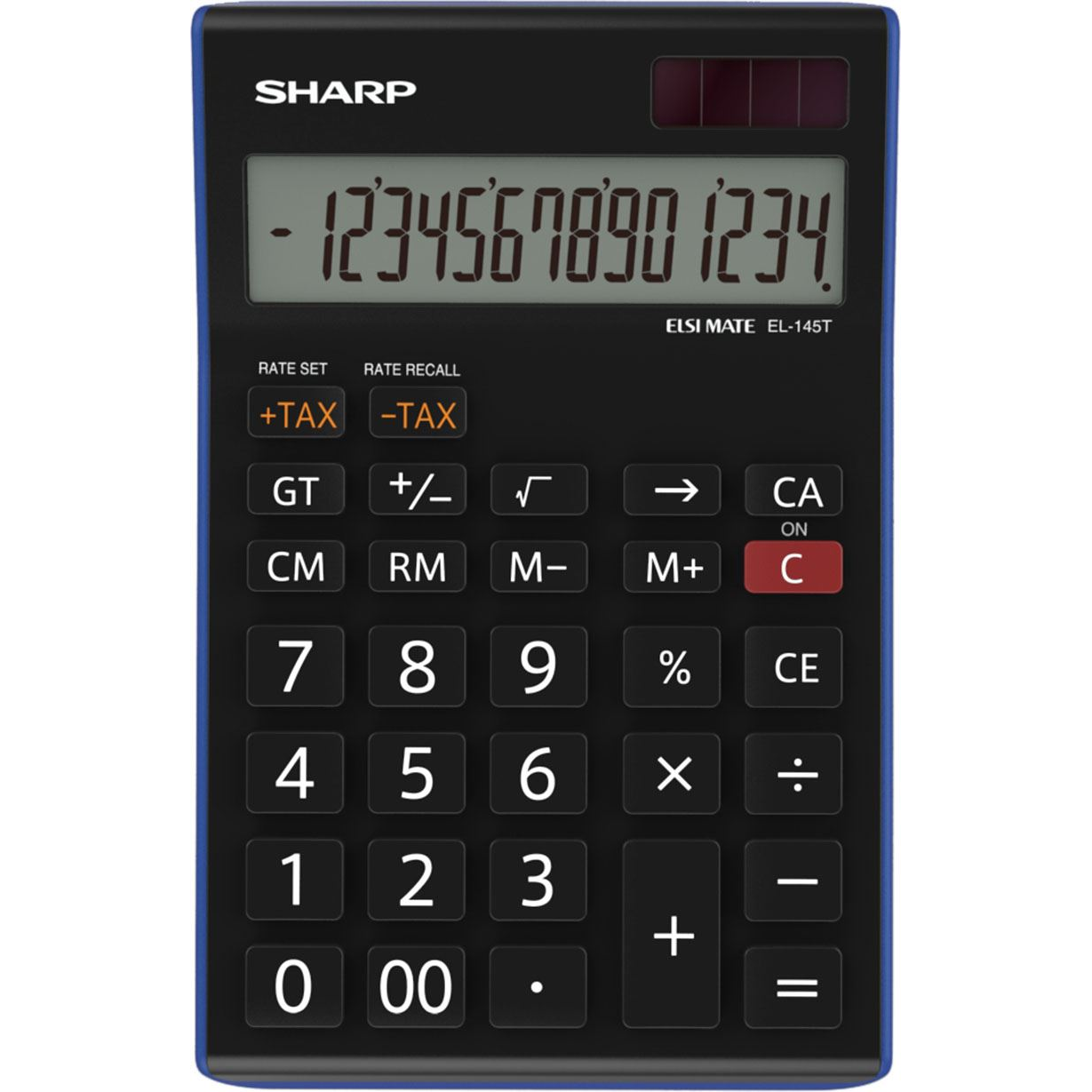 Sharp EL-145TBL asztali számológép 14 számjegy (EL-145TBL)