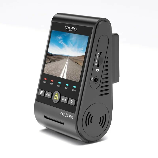 VIOFO A229 Pro 2CH-G 4K GPS Menetrögzítő kamera - Fekete