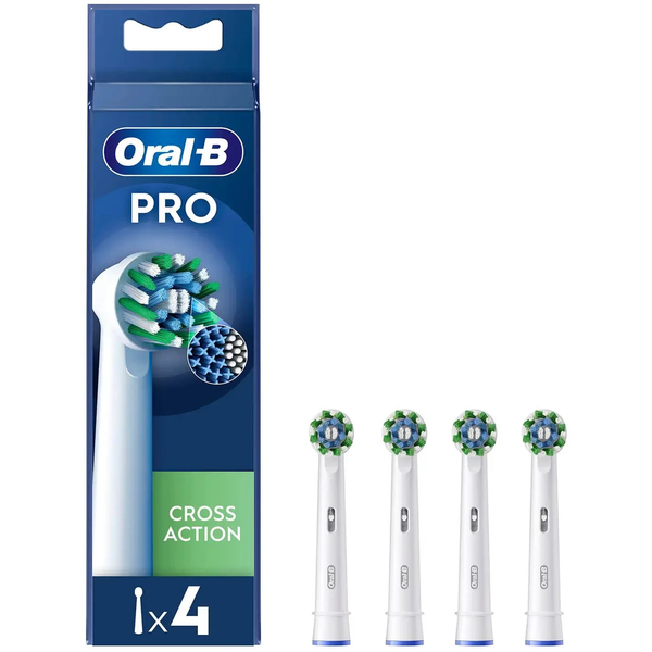 Oral-B CrossAction 4 buc. Alb