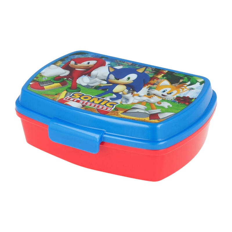 Stor Toys 040574 Sonic a sündisznó Műanyag Gyerek Uzsonnás doboz 0,45L (040574)