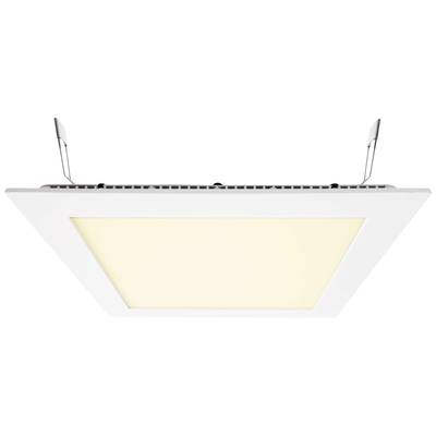 Deko Light 565160 LED Panel Square 20 LED-es beépíthető lámpa EEK: G (A - G) Fixen beépített LED-es 16 W Jelzőfehér (RAL 9003) (565160)