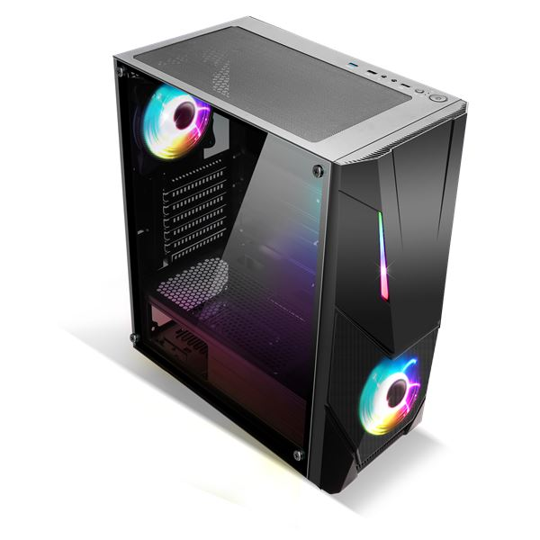 Spirit Of Gamer Rogue V táp nélküli ablakos ház fekete (8002RA) (sog8002RA)