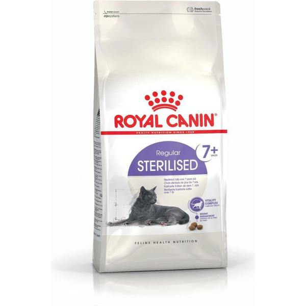 Royal Canin Fhn Sterilized 7+ 400 g Teljes Értékű Eledel Cicák Számára