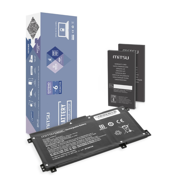 MITSU HP Envy 17 / x360 15 Notebook akkumulátor 40Wh