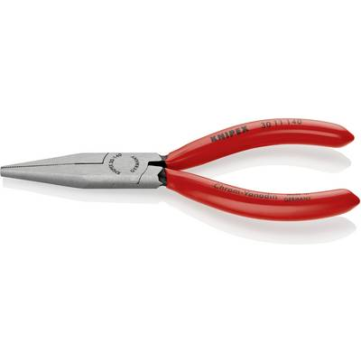 Hosszúcsőrű fogó 140 mm, hosszú, lapos, fogazott pofa, Knipex 30 11 140 (30 11 140)