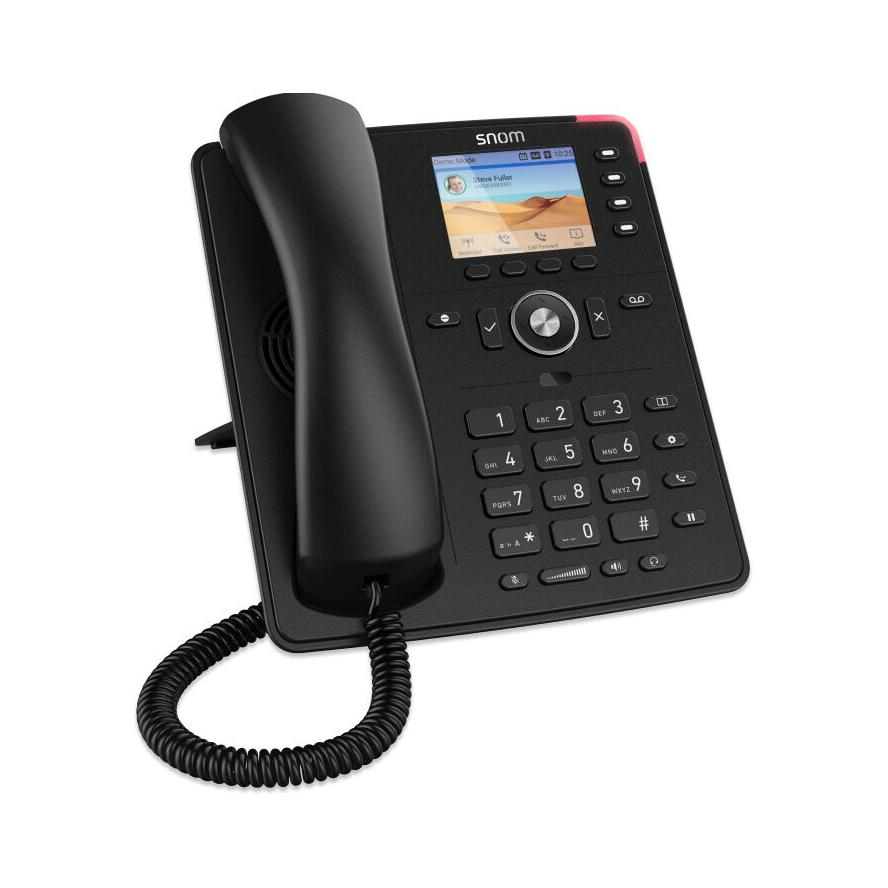 Snom D713 VoIP Telefon - Fekete (4582)