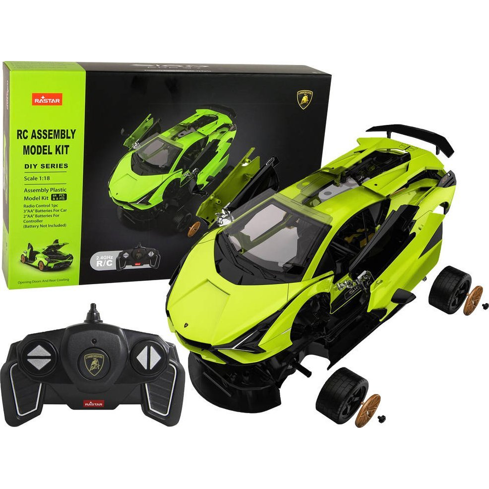 R/C Lamborghini Sian FKP 37 Autó Építlőszlet - 1:18 (12814)