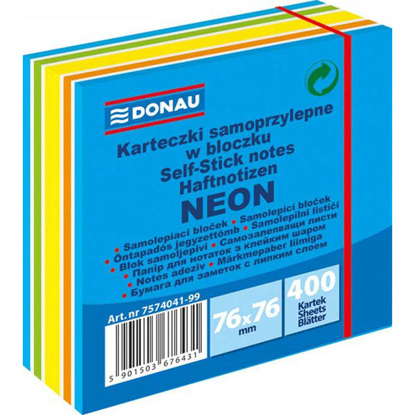  Donau KOSTKA SAMOPRZYLEPN 76X76MM (7574041PL-99)