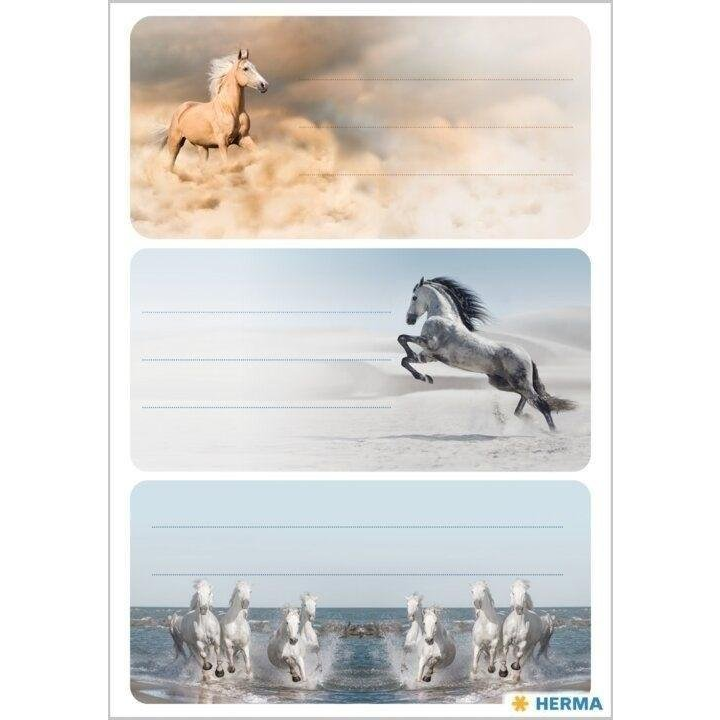 Herma: Vágtató Lovak Füzetcímke (4008705018593)