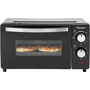 Компактна електрическа фурна Bestron AOV9, капацитет 9 литра, 800W, таймер, грил, черна