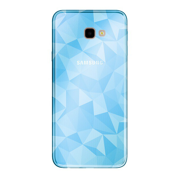 Szilikon telefonvédő (3D, gyémánt minta) VILÁGOSKÉK [Samsung Galaxy J4 Plus (SM-J415F)] (5996457823048)
