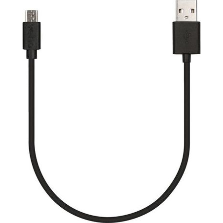 Veho VCL-001-M-20CM USB kábel USB 2.0 0,2 M USB A Micro-USB B Fekete (VCL-001-M-20CM)