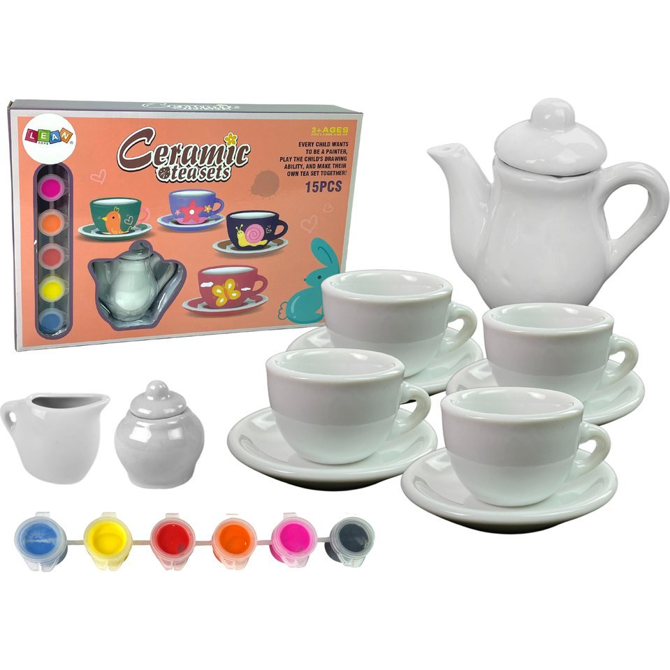 Diy Festős Porcelán Teáskészlet 10772 (10772)
