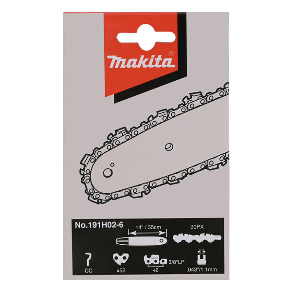 Makita - Lant fierastrau 35cm, 3/8", 1.1mm, 52 zale [191H02-6]