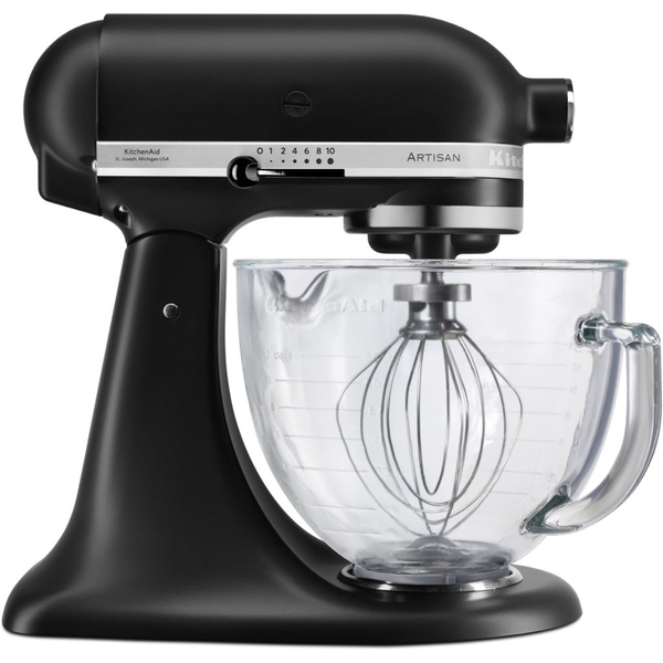 KitchenAid Artisan robotgép 4,8 liter fekete (5KSM156EBM)