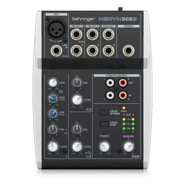 Аудио миксер Behringer Xenyx 502S