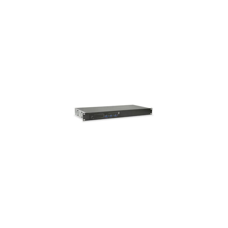 LevelOne FGP-2602W380 hálózati kapcsoló Beállítást nem igénylő (unmanaged) Fast Ethernet (10/100) Ethernet-áramellátás (PoE) támogatása Fekete (FGP-2602W380)