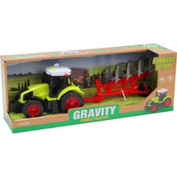 Trifox Traktor z przyczepą i dźwiękiem