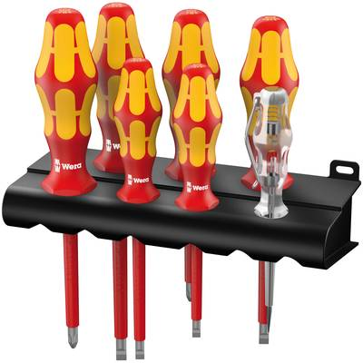 Комплект отвертки Wera , 1000V, 7 броя