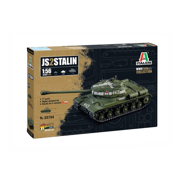 Italeri JS-2 Stalin tank műanyag makett 1:56