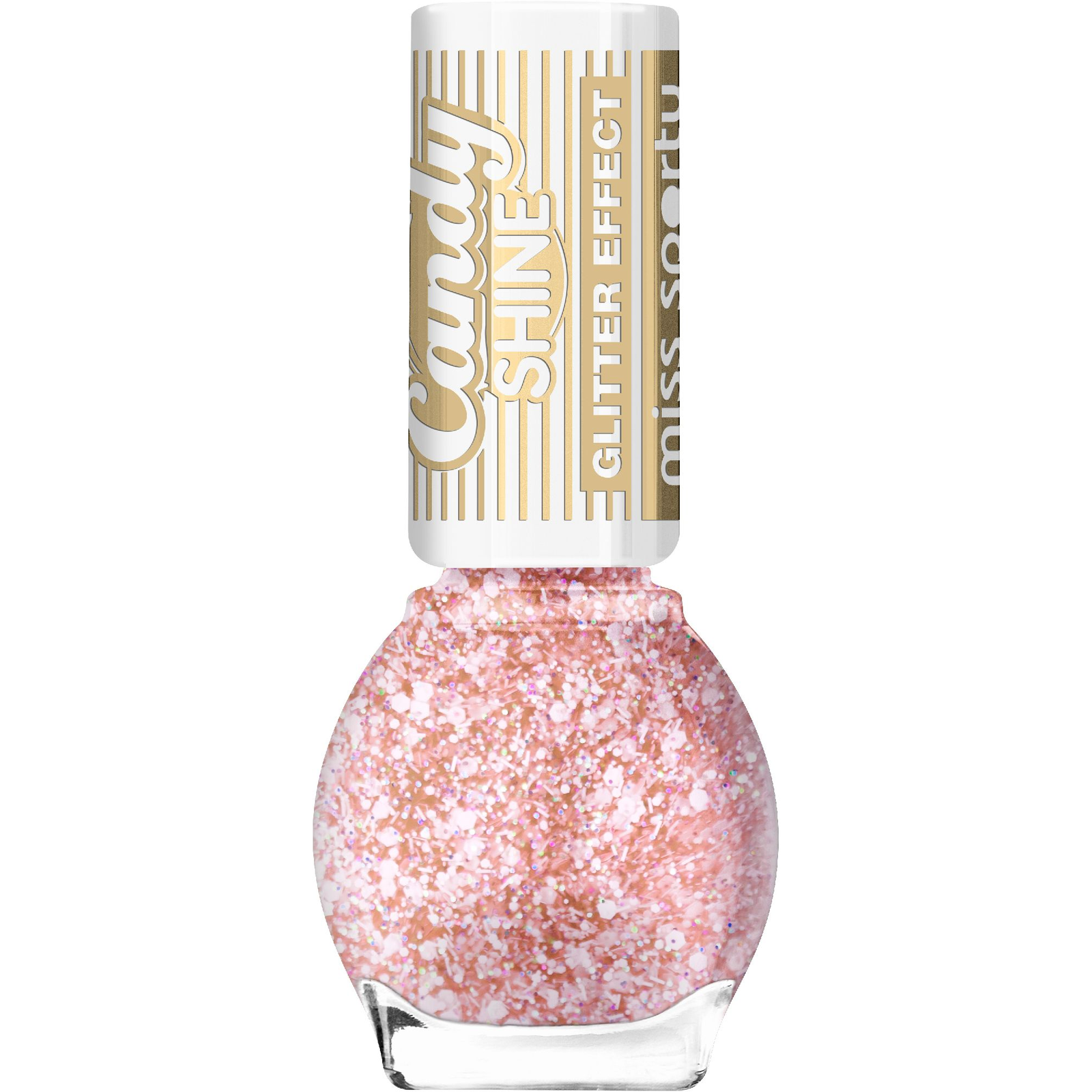 MISS SPORTS Candy Shine 002 világos rózsaszín, 7 ml (3607343797252)