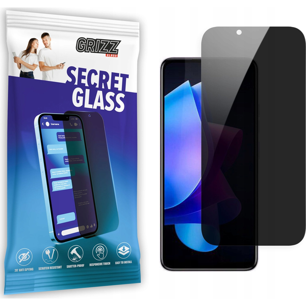  GrizzGlass Szkło prywatyzujące GrizzGlass SecretGlass do Tecno Pop 7 Pro