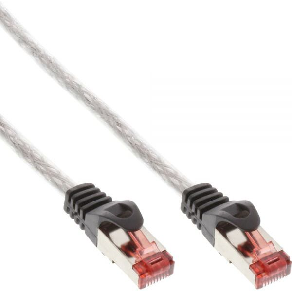 InLine 4043718157402 cable de red Transparente 50 m Cat6 S/FTP (S-STP)