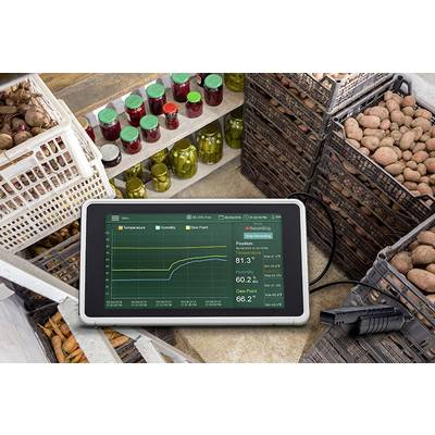 Extech RH550 Légnedvesség mérő 10 % rF 95 % rF Adatgyűjtő funkció, Olvadáspont-/penészesedés jelző (RH550)