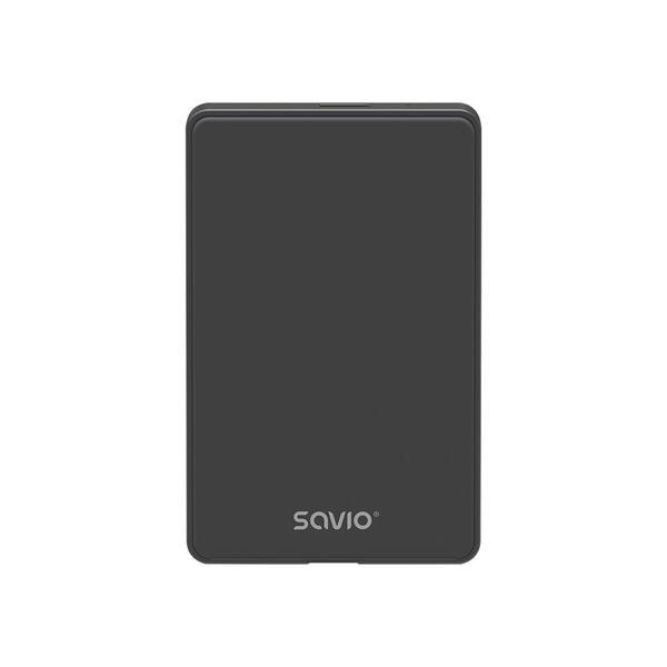 Savio AK-65 2.5" USB 3.0 Külső HDD/SSD ház - Fekete