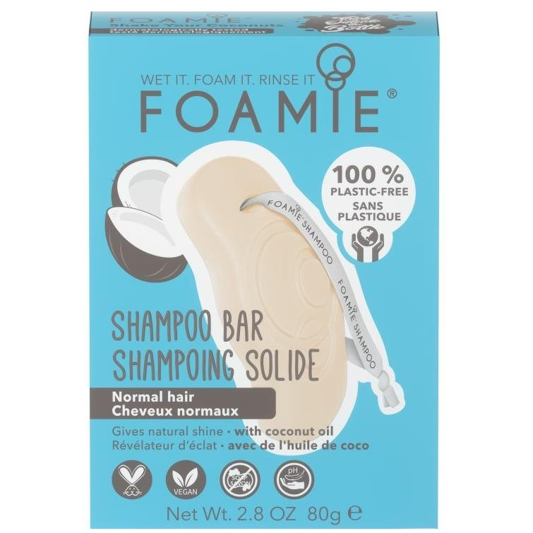 FOAMIE Shampoo Bar Shake Your Coconuts 80 g (4063528009753)