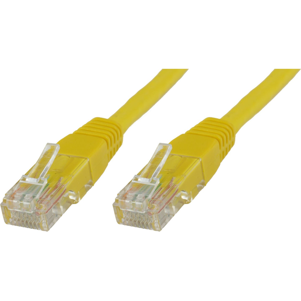 Microconnect B-UTP60025Y cavo di rete Giallo 0,25 m Cat6 U/UTP (UTP) Rotondo