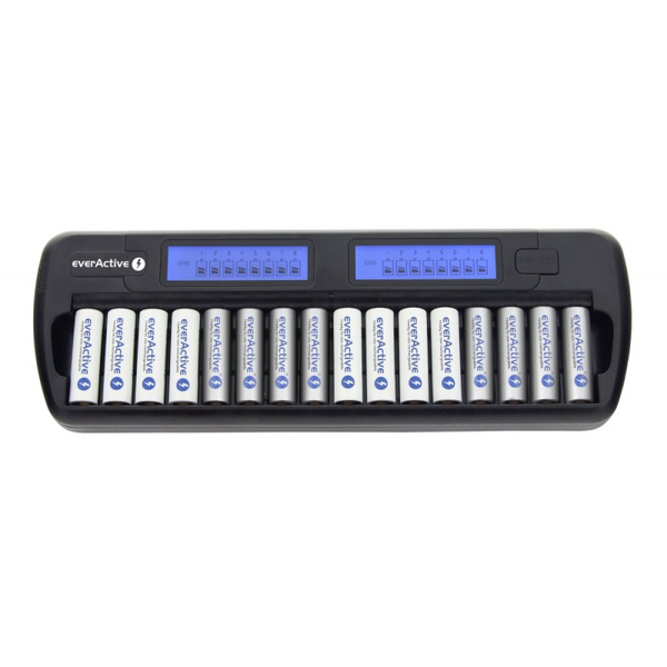 EverActive NC-1600 AAA / AA Ceruza Elem Akkumulátor Töltő