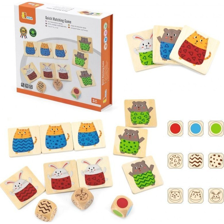 Fa Készségfejlesztő Játék - Egyeztetések (44651)