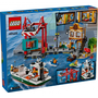 LEGO® City 60422 Tengerparti kikötő teherszállító hajóval
