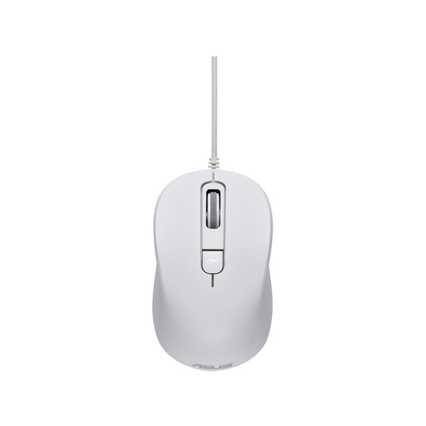 ASUS MU101C Vezetékes Optikai Egér, Fehér (MU101C MOUSE/WH//)