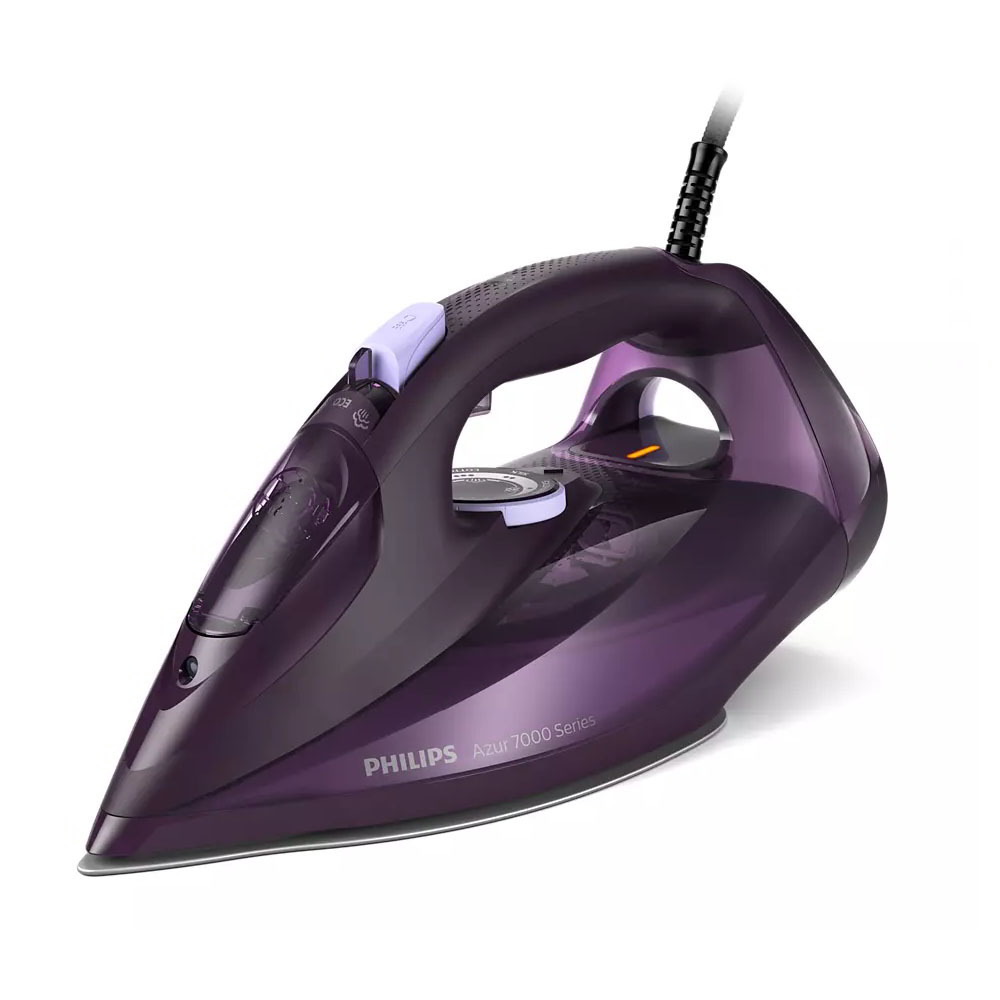 Philips 7000 series DST7051/30 vasaló Gőzölős vasaló SteamGlide Elite vasalótalp 2800 W Lila (DST7051/30)