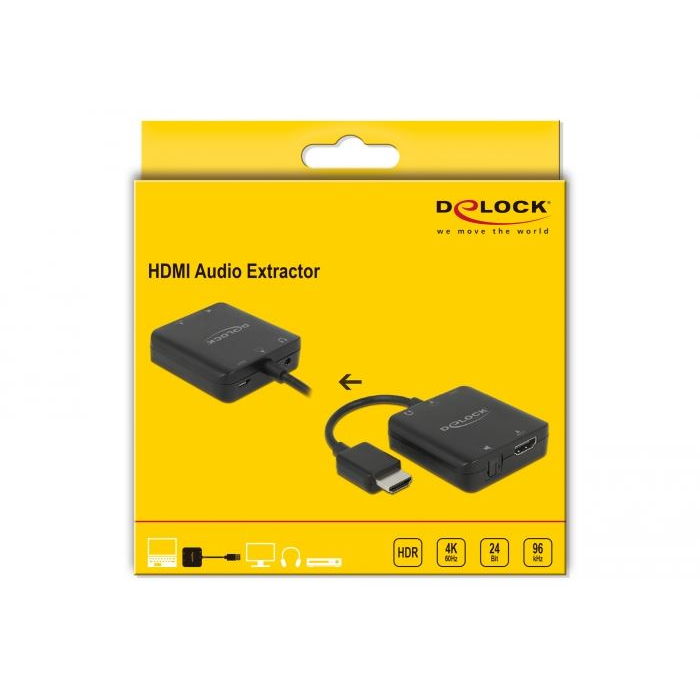 Delock HDMI Audio Extractor (63333) (del63333)