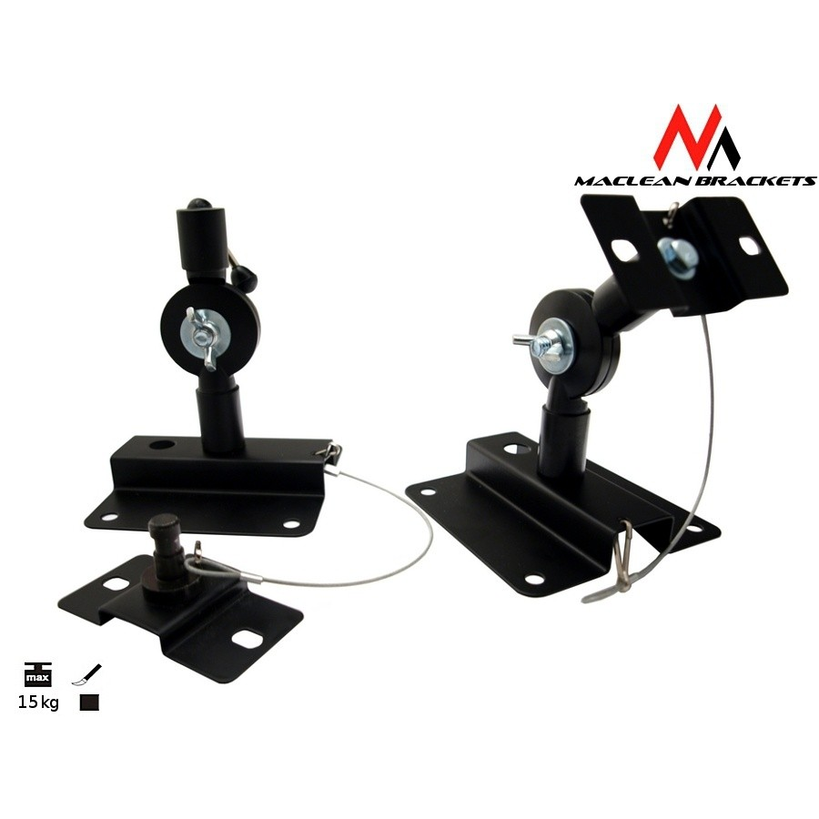 Maclean MC-553B Hangfal fali tartó (2 db / csomag) (MC-553B)