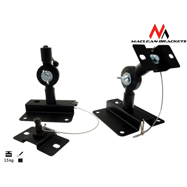 Maclean MC-553B Hangfal fali tartó (2 db / csomag)