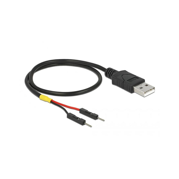 DELOCK Stromkabel USB Typ-A auf 2x Pfostenstecker 30cm