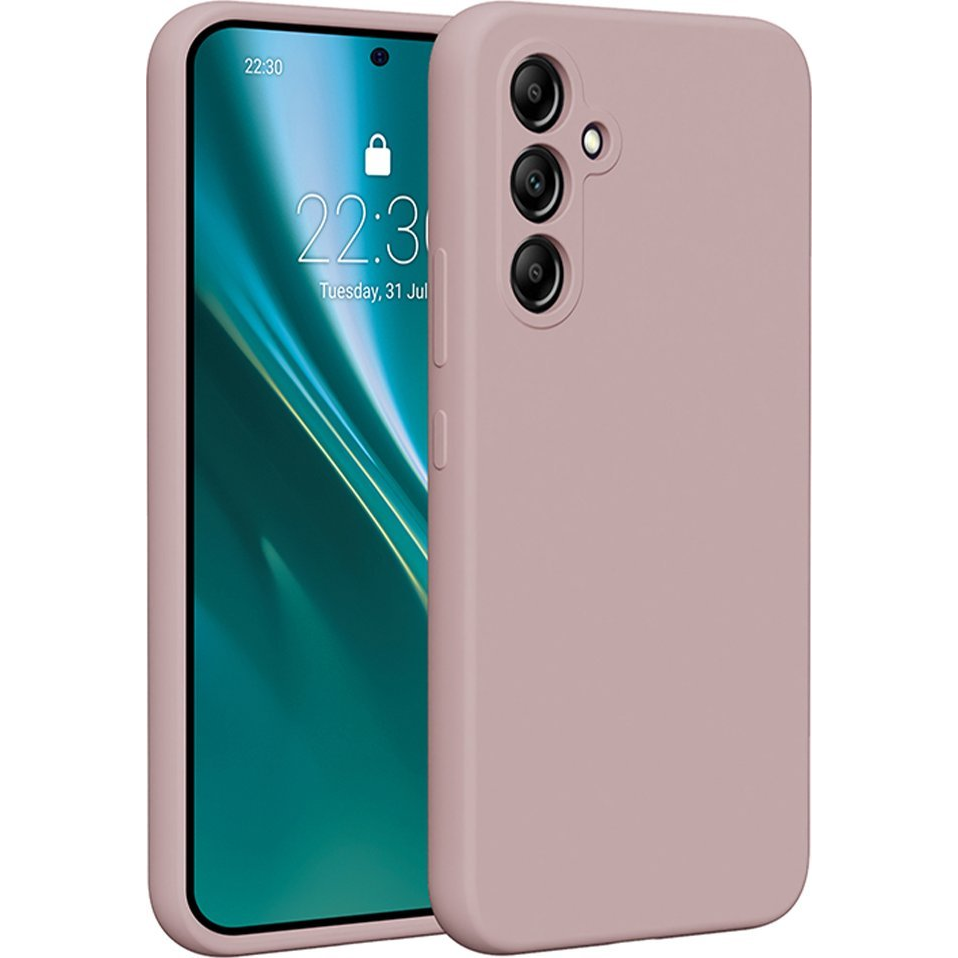 Etteri Silicone Tok Samsung Galaxy A54 5G - Halvány Rózsaszín (GSM183536)