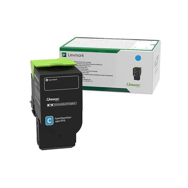Lexmark 78C20C0 tonerpatron 1 stk Original Blå