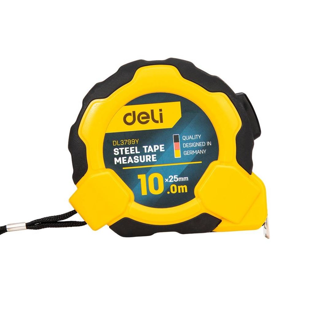 Deli Tools mérőszalag 10m (EDL3799Y) (EDL3799Y)