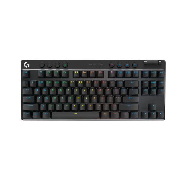 KB Logitech Logitech G Pro X TKL Zwart Wirel. Tactile