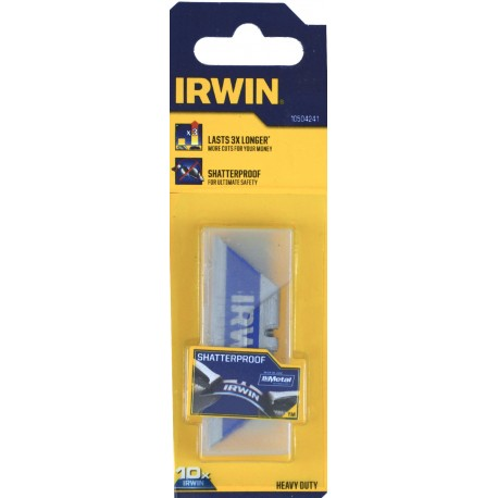 Cuchillas Bimetálicas Trapezoidales De Repuesto 10 Uds 10504241 Irwin