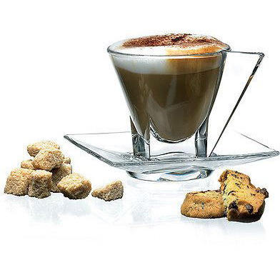 RCR FUSION Cappuccino csésze és csészealj 190, készlet 2+2 db (25591020006)