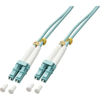 Lindy 46370 InfiniBand og fiberoptisk kabel 1 m LC Turkis