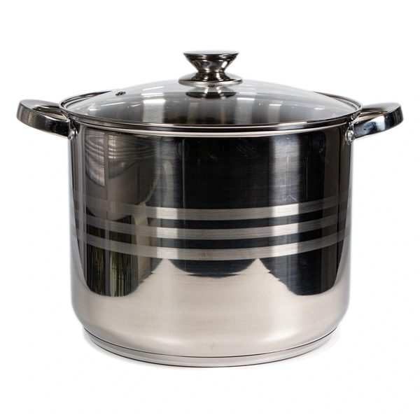 TOO LP-7170-13L prémium rozsdamentes edény 13,3 liter fazék/lábas+fedő 28 x 22cm (LP-7170-13L)