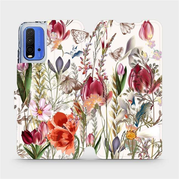 Flip case for Xiaomi Redmi 9T - MP01S Blooming meadow